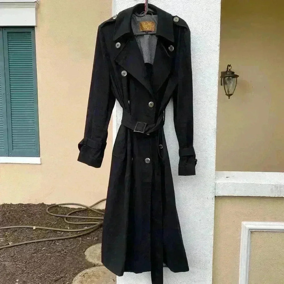 Lena Hoschek Jackets & Blazers - Lena Hoschek coat black 50s winter jacket L